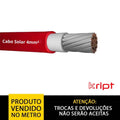 Cabo Solar 4mm² Vermelho Kript (Vendido no metro)
