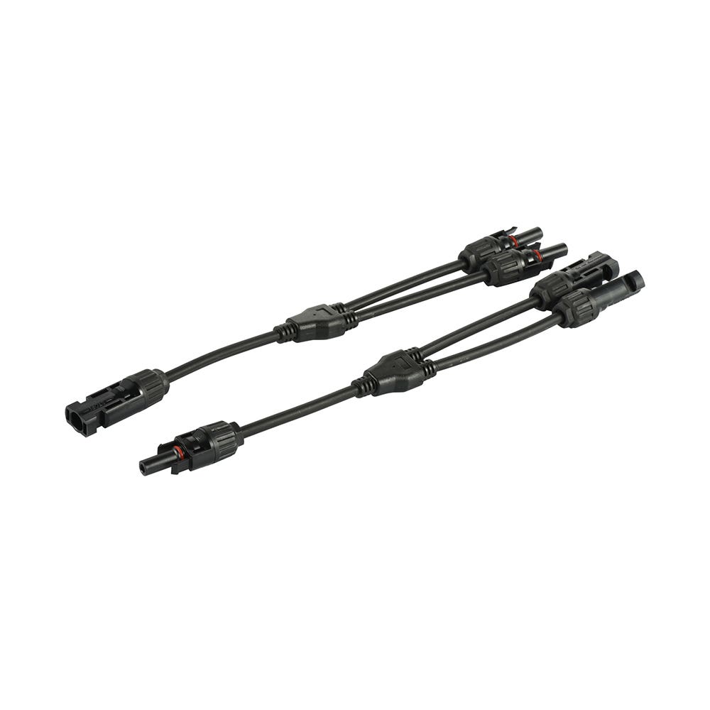 Conector Solar Derivação Rabicho 10cm 2x1 4-6mm 1kV Macho Kript