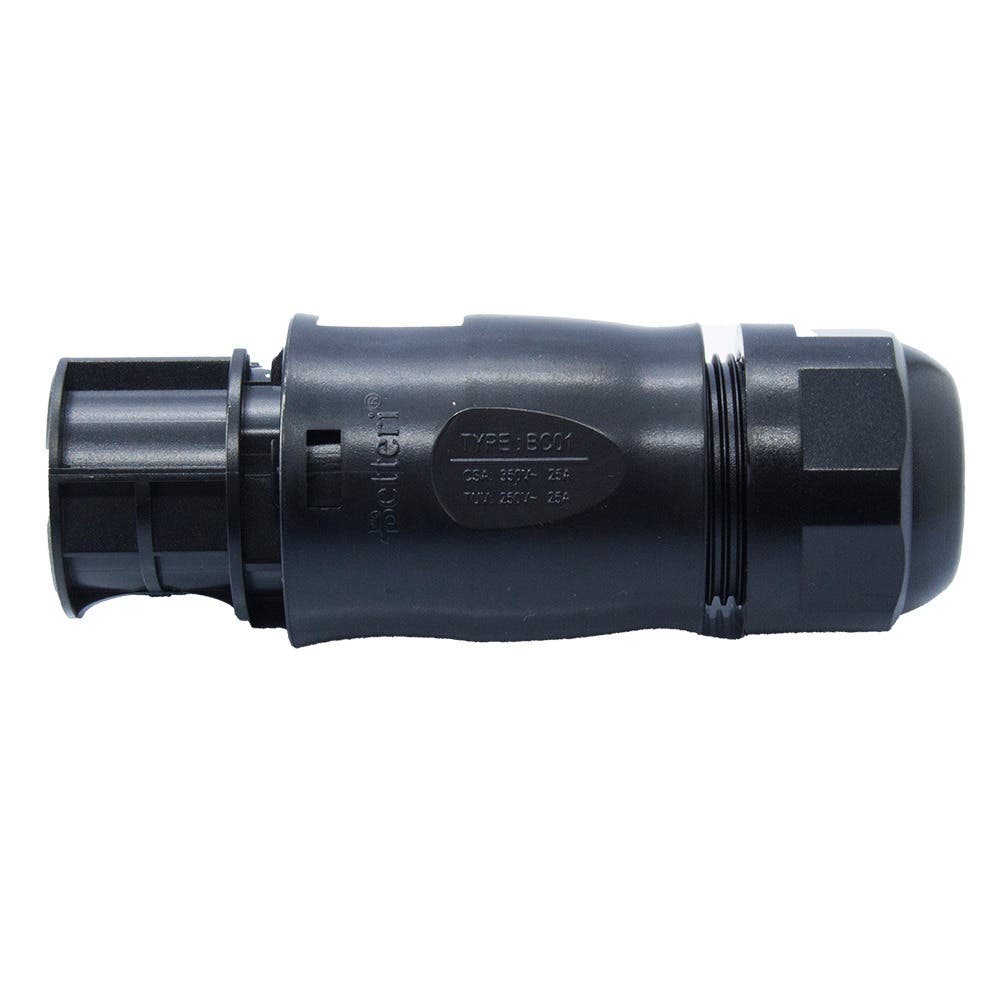 Conector Solar Corrente Alternada Fêmea Para Microinversor